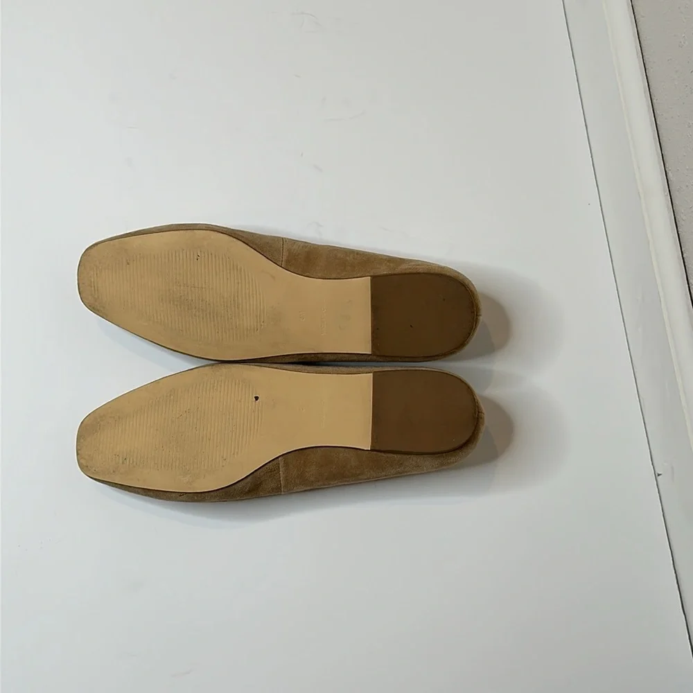 Talbots Tan Suede Loafers - Picture 3 of 4